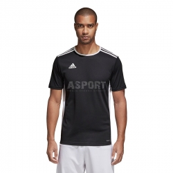 Koszulka piłkarska, do gry w piłkę nożną, sportowa ENTRADA18 black Adidas